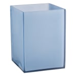 Glacier Square Wastebasket, 8 Quart, Blue